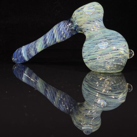 Marbled Wrap 'n Rake Hammer Bubbler