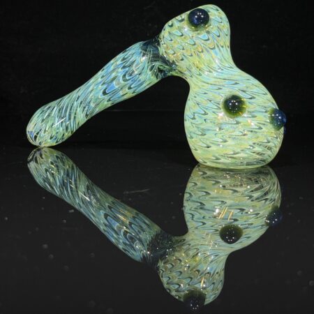 Marbled Wrap 'n Rake Hammer Bubbler