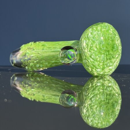 Chromium Opal Planet Spoon Pipe All Pipes and Accessories Tako Glass Chromium Opal Planet Spoon Pipe