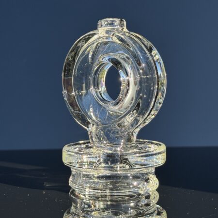 Randohm Glass Clear Peak Dry Top All Pipes and Accessories Tako Glass Randohm Glass Clear Peak Dry Top