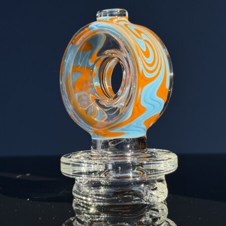 Randohm Glass Tidal Ember Peak Dry Top All Pipes and Accessories Tako Glass Randohm Glass Tidal Ember Peak Dry Top