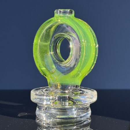 Randohm Glass Ion Limedrop Peak Dry Top All Pipes and Accessories Tako Glass Randohm Glass Ion Limedrop Peak Dry Top