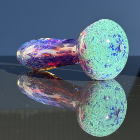 Purple Nebula Spoon Pipe + Ryot Hardcase All Pipes and Accessories Tako Glass Purple Nebula Spoon Pipe + Ryot Hardcase