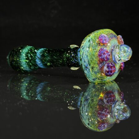 Exp Jade Crushed Opal Spoon Pipe