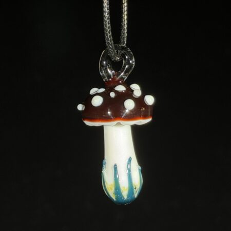 Fancy Mushroom Pendant All Pipes and Accessories Tako Glass Fancy Mushroom Pendant