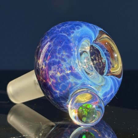14mm Purple Nebula Black Planet Opal Pull Slide