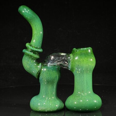 Siamese Iguana Double Bubbler All Pipes and Accessories Tako Glass siamese iguana double bubbler