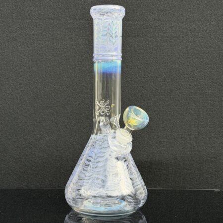 11″ Color Rake Beaker Bong All Pipes and Accessories Tako Glass 11" Color Rake Beaker Bong