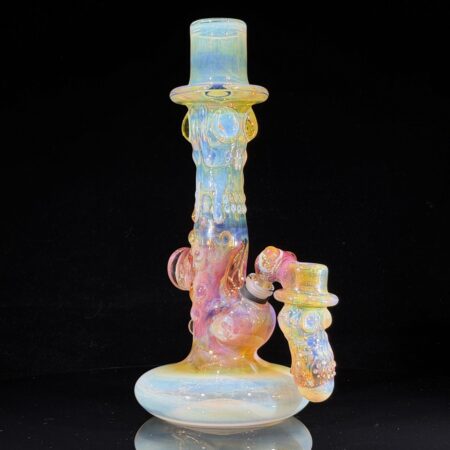 Rough Rider Top Hat Bong with Ash Catcher All Pipes and Accessories Tako Glass Rough Rider Top Hat Bong with Ash Catcher