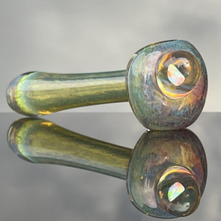 Opal Electric Moss Spoon Pipe